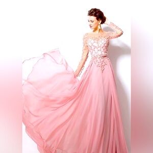 A ladies wedding outfit, all pink size 8 shoes, size 9 handmaid